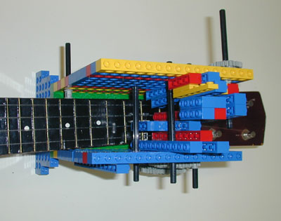 Ukulele-playing Legos